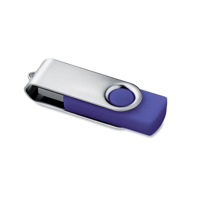 USB Flash 4GB con Clip Metálico Violeta