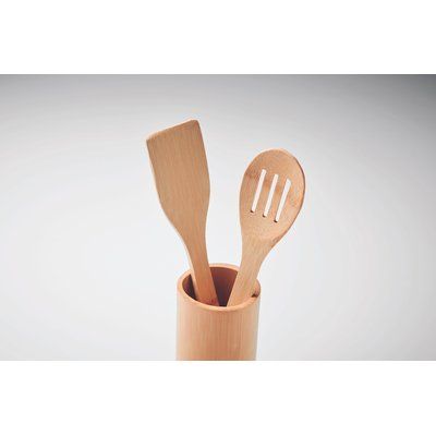 Utensilios Cocina en Bambú 6pcs
