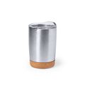 Vaso Térmico Acero Inox y Corcho 380 ml Plat