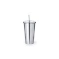 Vaso Térmico Inox Mate con Pajita