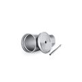 Vaso Térmico Inox Mate con Pajita