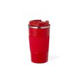 Vaso Inox Térmico Antideslizante con Banda Roj