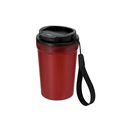 Vaso PP reciclado 360 ml tapa hermética y asa