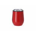 Vaso térmico 330ml dosificador en tapa transparente Roj