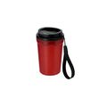 Vaso PP reciclado 360 ml tapa hermética y asa