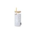 Vaso 450ml Borosilicato con Funda RPET