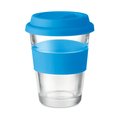 Vaso 350ml Cristal con Faja Silicona