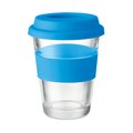 Vaso 350ml Cristal con Faja Silicona