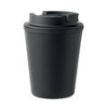 Vaso PP Doble Pared 300ml Negro