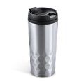 Vaso de acero inoxidable 310 ml con tapa Plata Talla Única Adulto