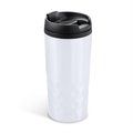 Vaso de acero inoxidable 310 ml con tapa