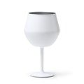 Vaso de acero inoxidable con soporte extraíble Blanco Talla Única Adulto