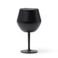 Vaso de acero inoxidable con soporte extraíble Negro