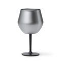 Vaso de acero inoxidable con soporte extraíble Plata