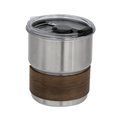Vaso de acero y madera Plat