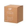 Vaso de acero y madera