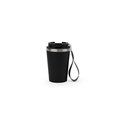 Vaso de acero con tapa hermética Negro