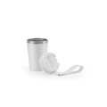 Vaso de acero con tapa hermética