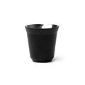 Vaso para café de acero inoxidable mate 160ml Negro Talla Única Adulto