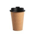 Vaso de corcho ecológico con tapa/dosificador