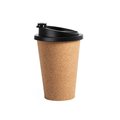 Vaso de corcho ecológico con tapa/dosificador