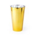 Vaso de cristal de 480ml de capacidad Oro