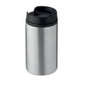 Vaso Doble Capa Antifugas 250ml Plata Mate