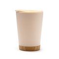 Vaso de doble pared de 290ml Beige