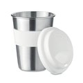 Vaso Inox con Tapa Silicona 350ml