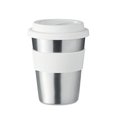 Vaso Inox con Tapa Silicona 350ml