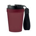 Vaso de pared simple 300 ml Burdeos