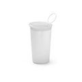 Vaso plegable de 230 ml Blanco Talla Única Adulto