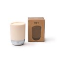 Vaso de PP reciclado doble pared y base acero