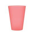 Vaso PP Reutilizable Eventos 300ml Rojo Transparente