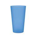 Vaso Reutilizable PP 500ml Translúcido Azul Transparente