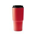Vaso térmico 600 ml con tapa de seguridad Rojo