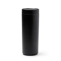 Vaso térmico de acero con doble pared Negro