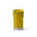 Vaso térmico de acero inoxidable con dosificador Amarillo