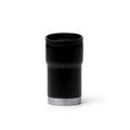Vaso térmico de acero inoxidable con dosificador Negro