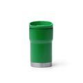 Vaso térmico de acero inoxidable con dosificador Verde Helecho