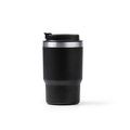 Vaso térmico de acero inoxidable reciclado Negro Talla Única Adulto