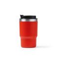 Vaso térmico de acero inoxidable reciclado Rojo Talla Única Adulto