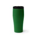 Vaso térmico de acero reciclado con tapa abatible Verde Helecho