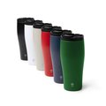 Vaso térmico de acero reciclado con tapa abatible