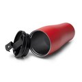 Vaso térmico de acero reciclado con tapa abatible