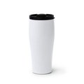 Vaso térmico de acero reciclado con tapa abatible