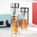 Vaso Térmico de Cristal 330ml con Infusor Inox