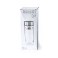 Vaso Térmico de Cristal 330ml con Infusor Inox