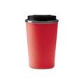 Vaso térmico con tapa rosca y antideslizante Rojo
