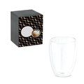 Vaso de vidrio de doble pared 350ml